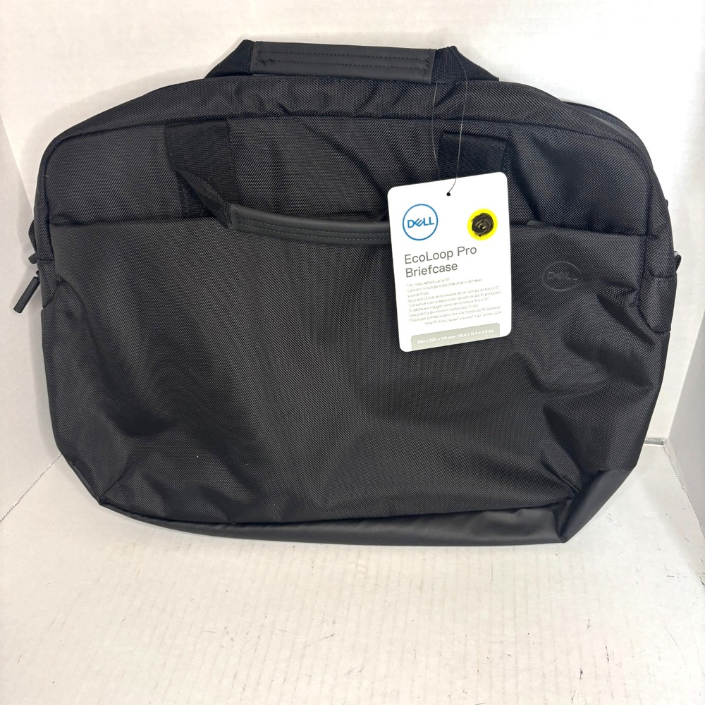 DELL Ecoloop Pro Briefcase bag for 16" laptop New‎ with shoulder strap